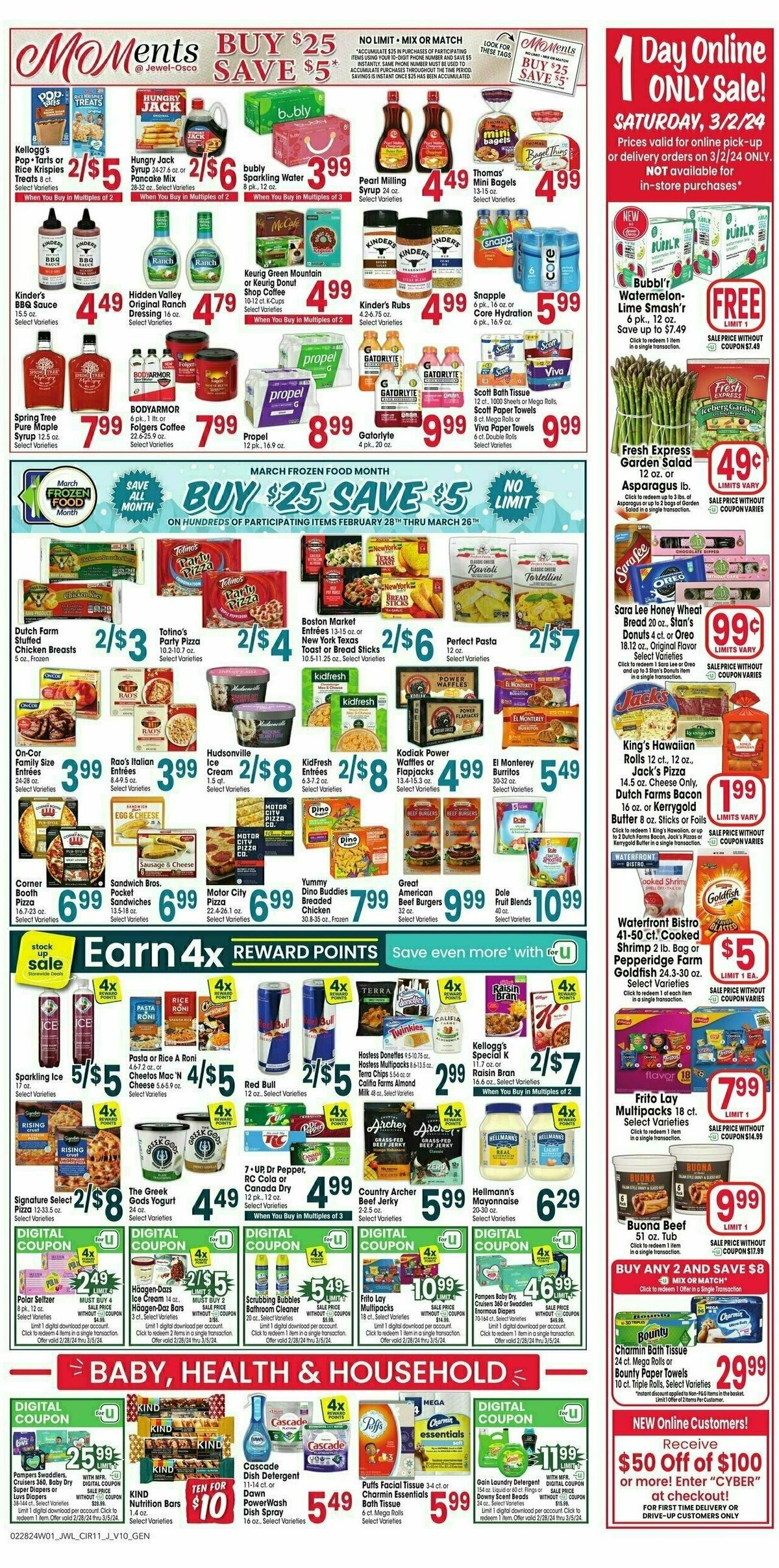 Jewel Osco Weekly Ad from February 28