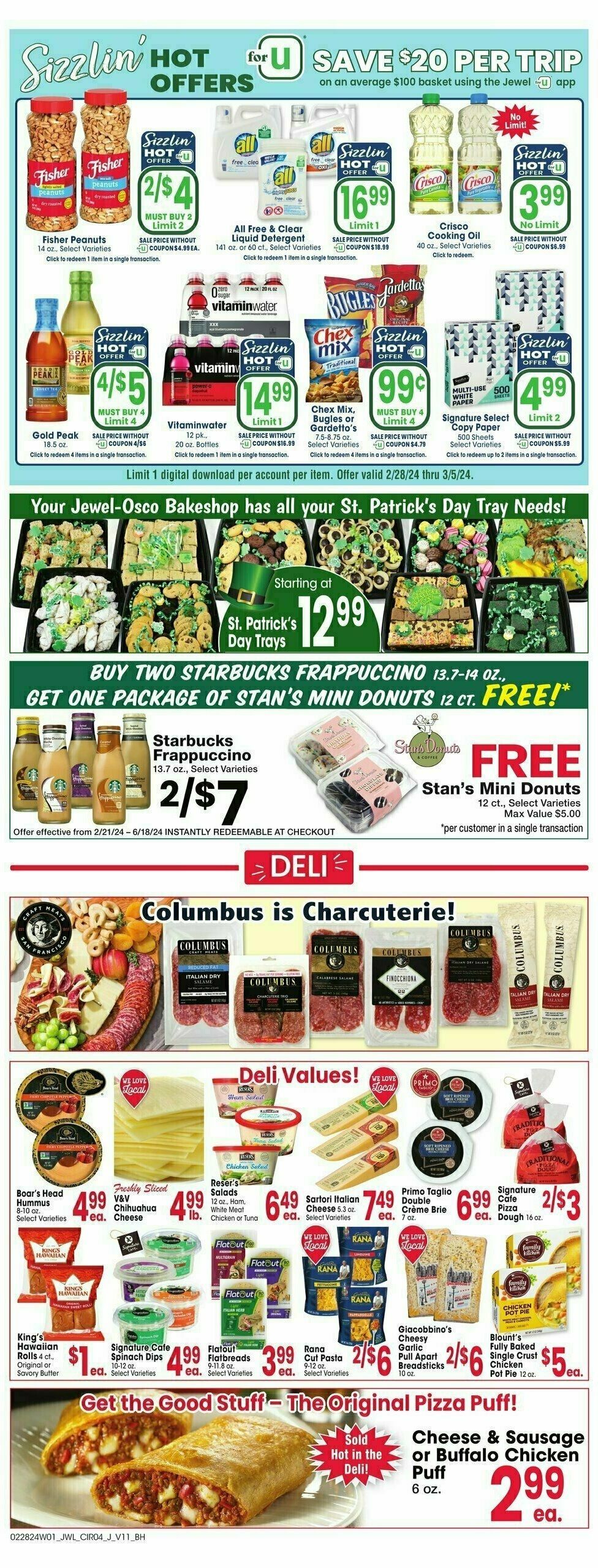 Jewel Osco Weekly Ad from February 28