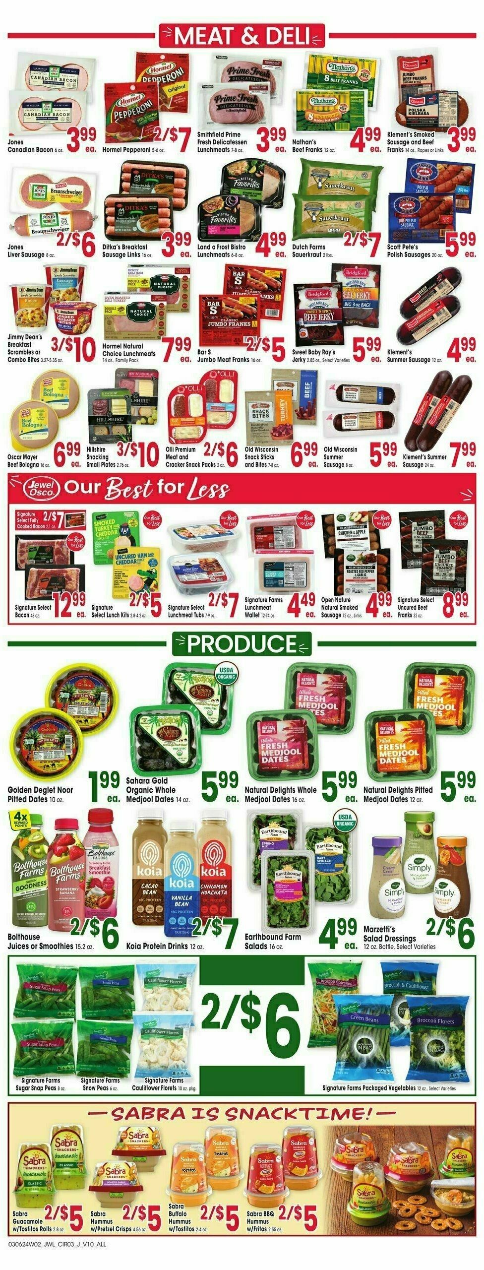 Jewel Osco Weekly Ad from March 6