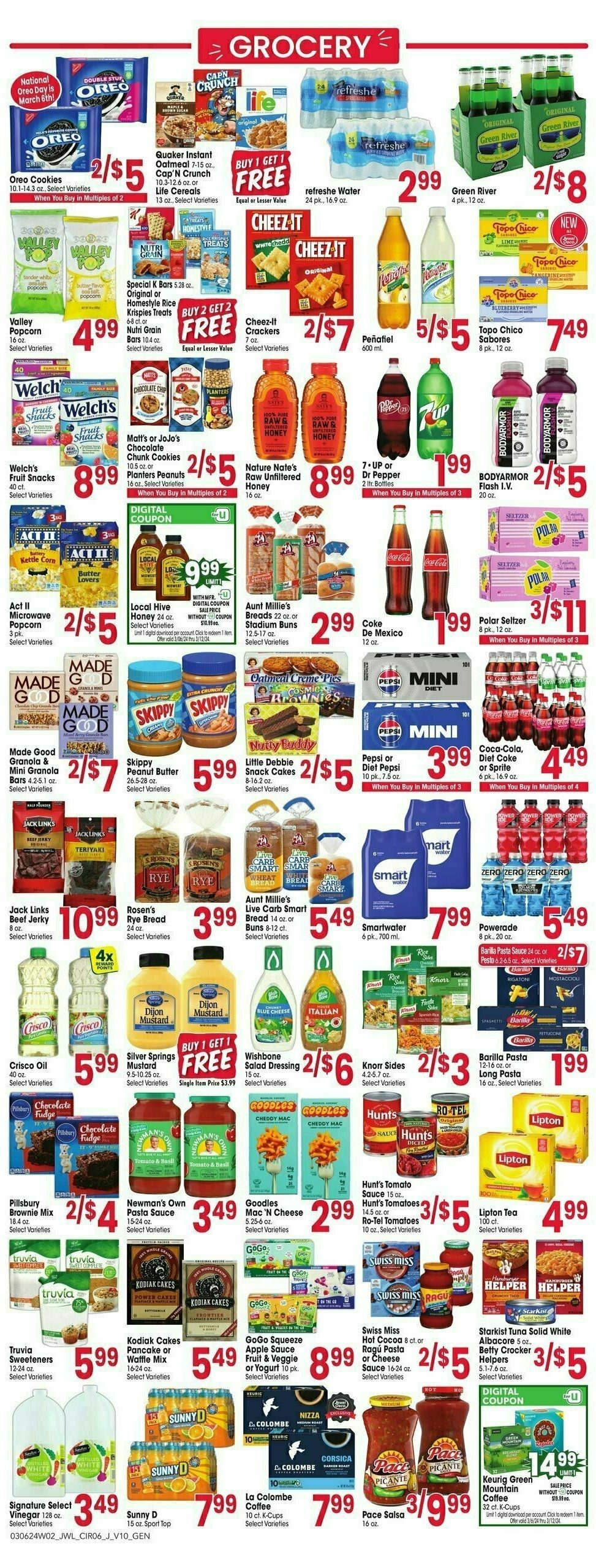 Jewel Osco Weekly Ad from March 6