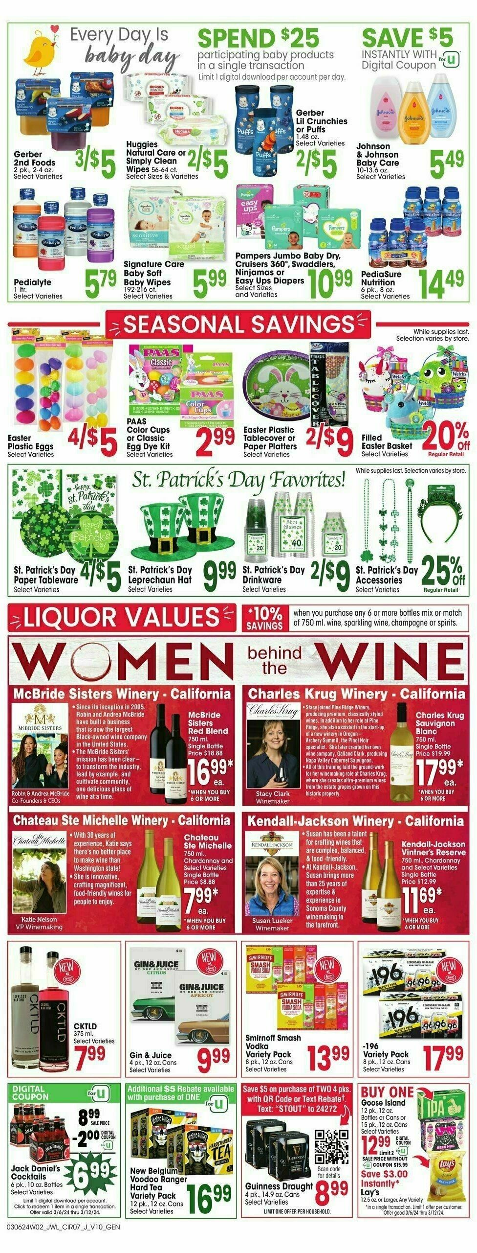 Jewel Osco Weekly Ad from March 6