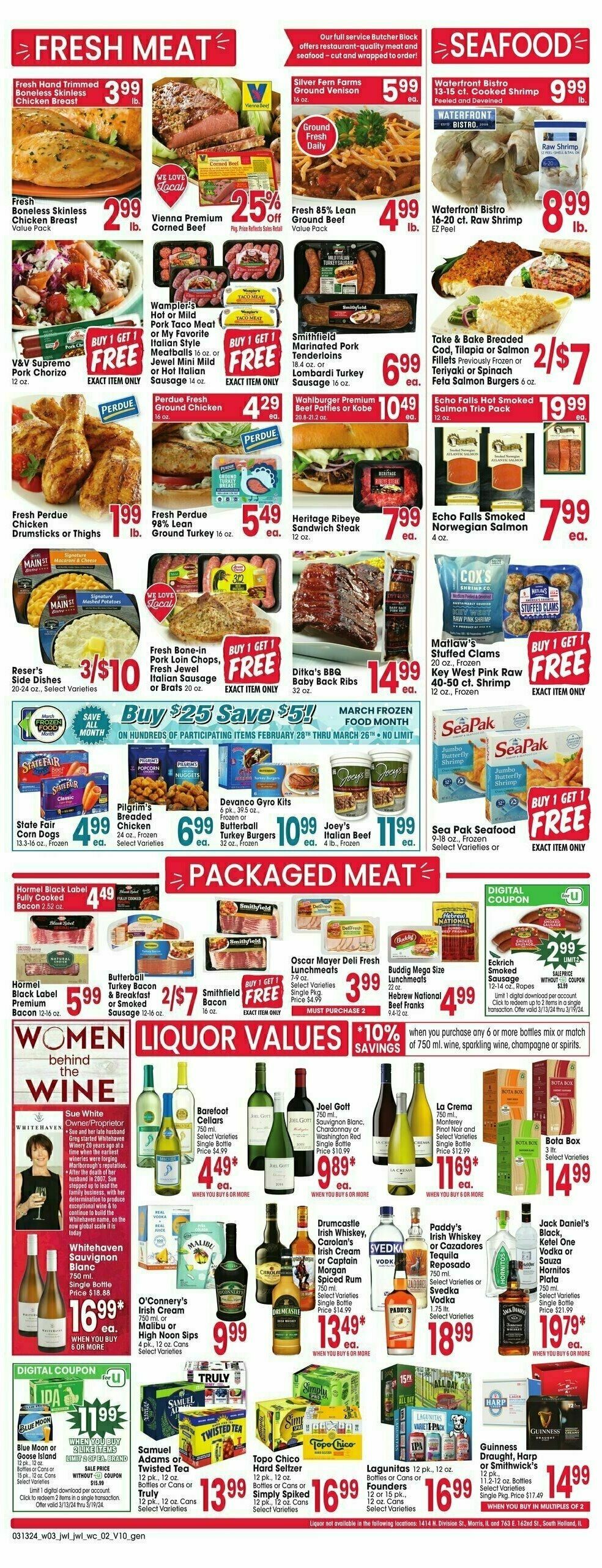 Jewel Osco Weekly Ad from March 13