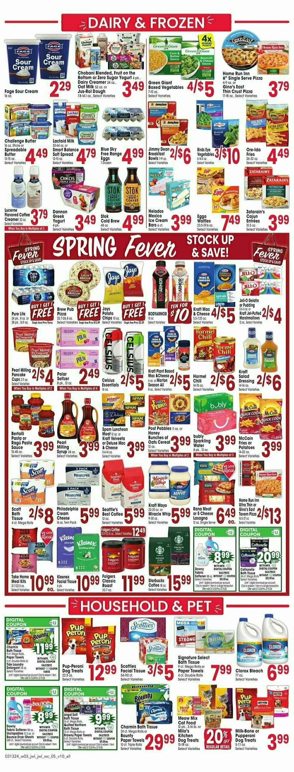 Jewel Osco Weekly Ad from March 13