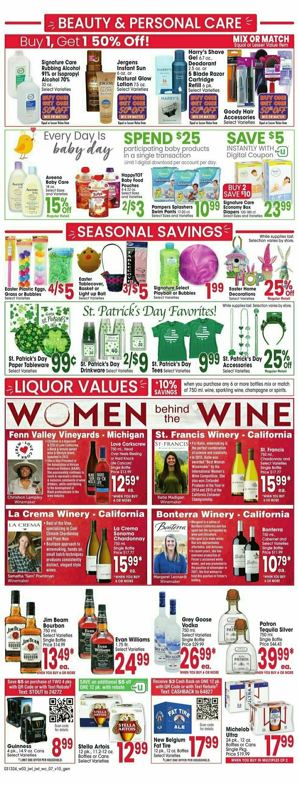 Jewel Osco Weekly Ad from March 13