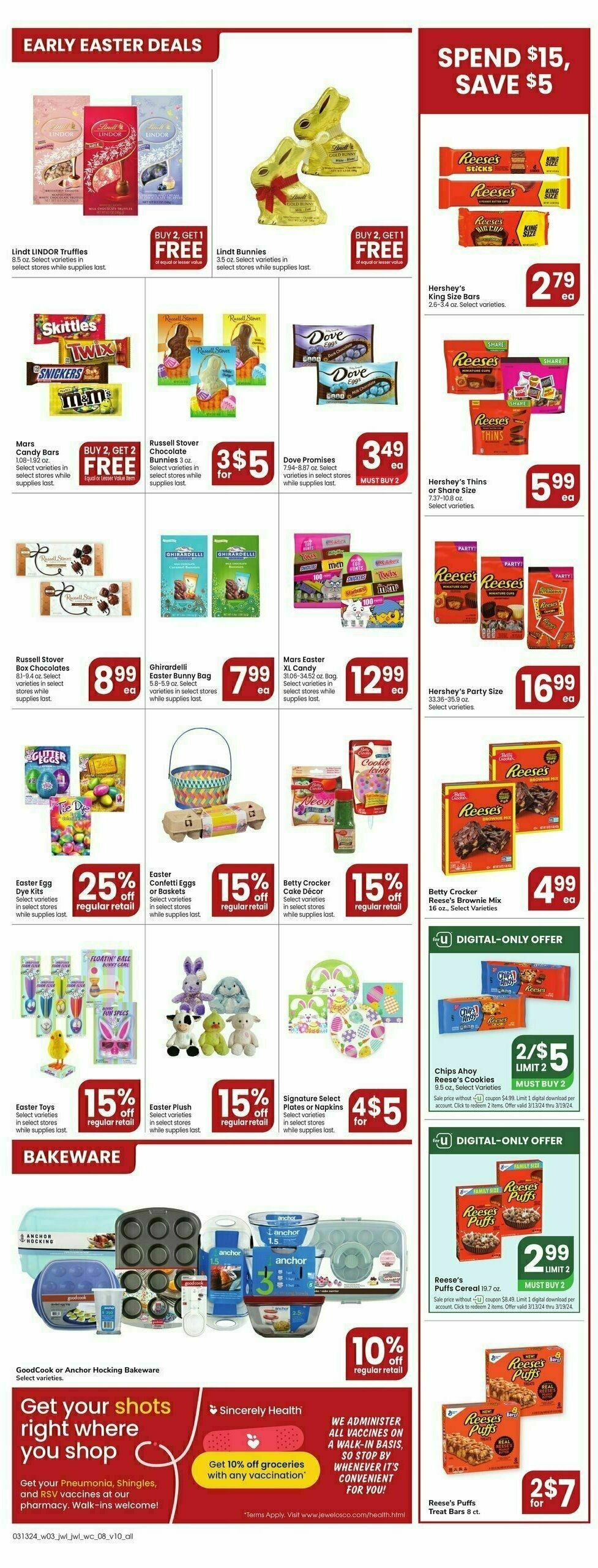 Jewel Osco Weekly Ad from March 13