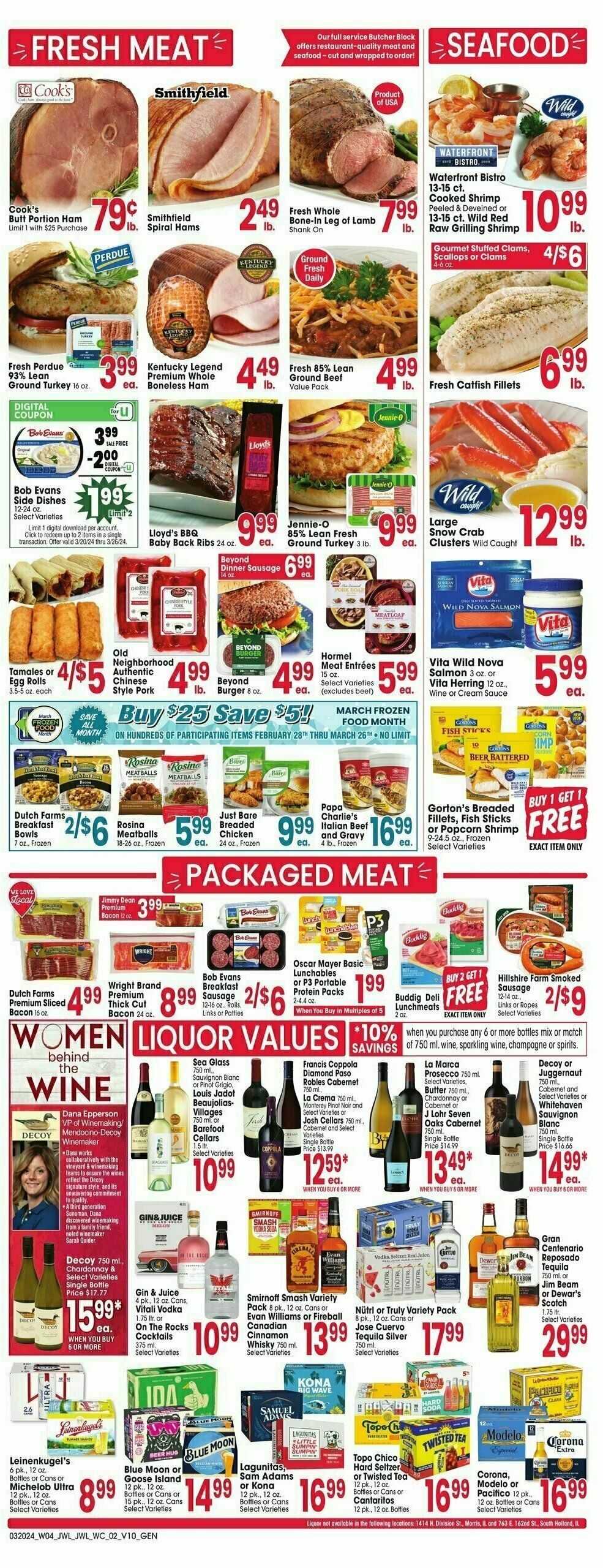 Jewel Osco Weekly Ad from March 20