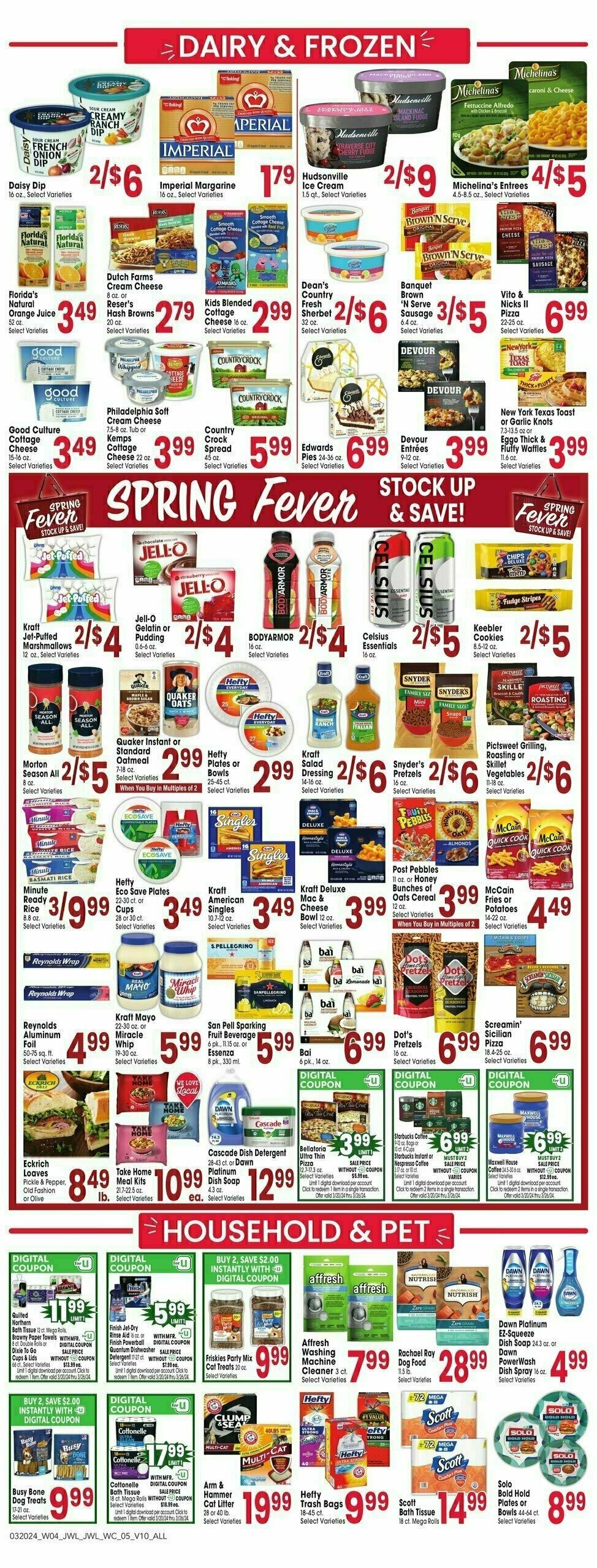 Jewel Osco Weekly Ad from March 20