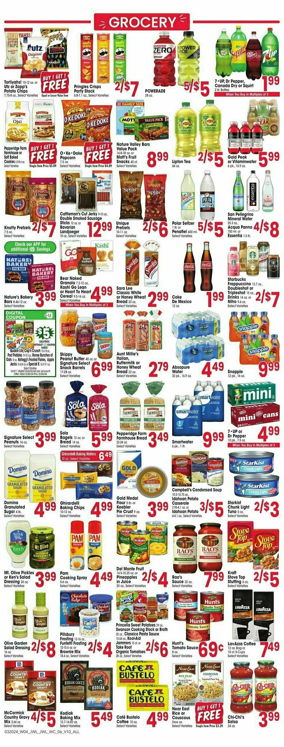 Jewel Osco Weekly Ad from March 20