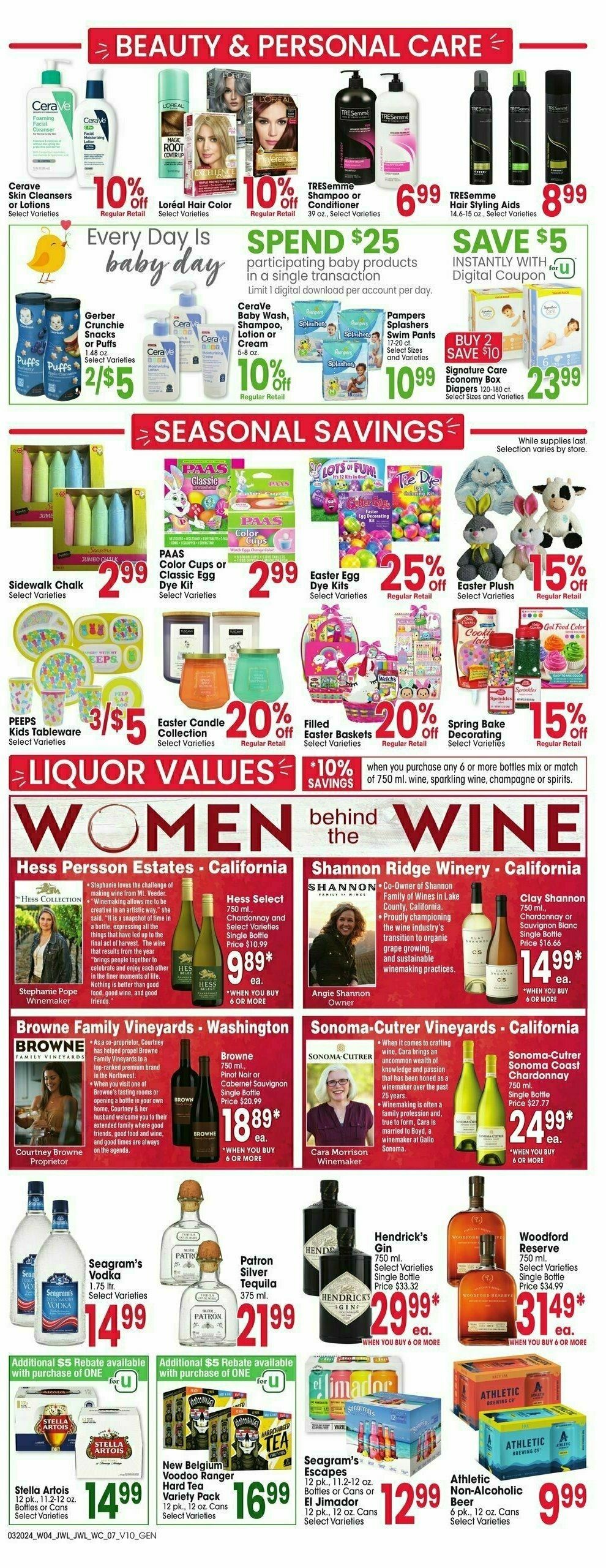 Jewel Osco Weekly Ad from March 20