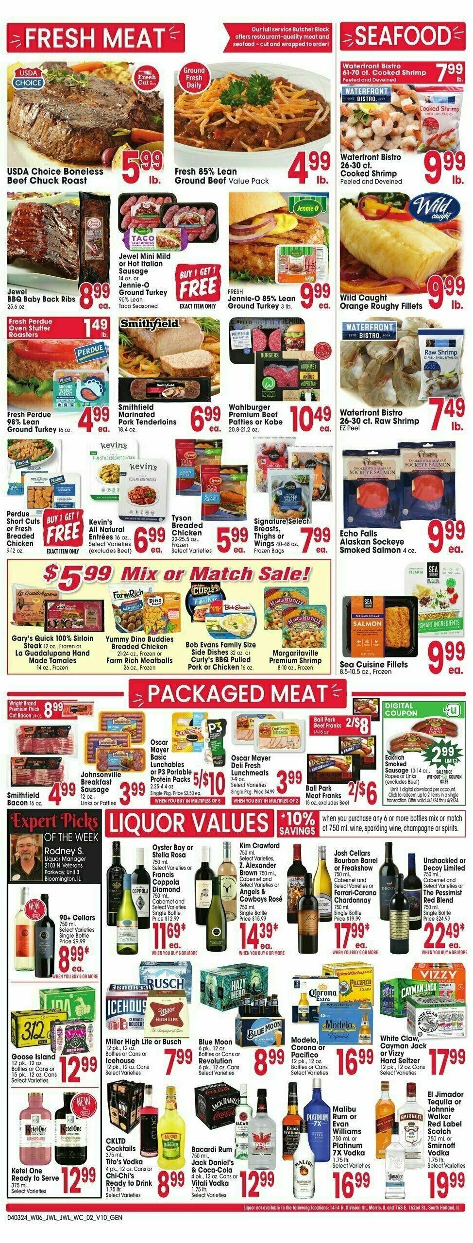 Jewel Osco Weekly Ad from April 3