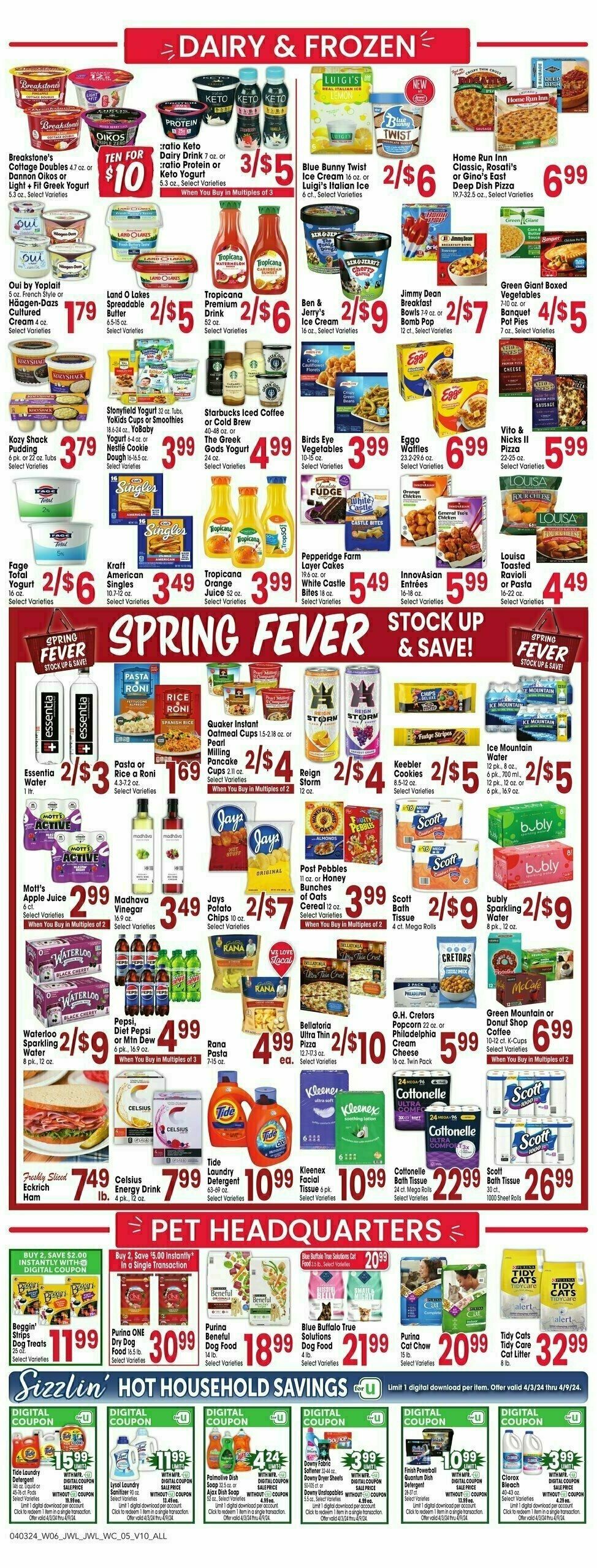 Jewel Osco Weekly Ad from April 3