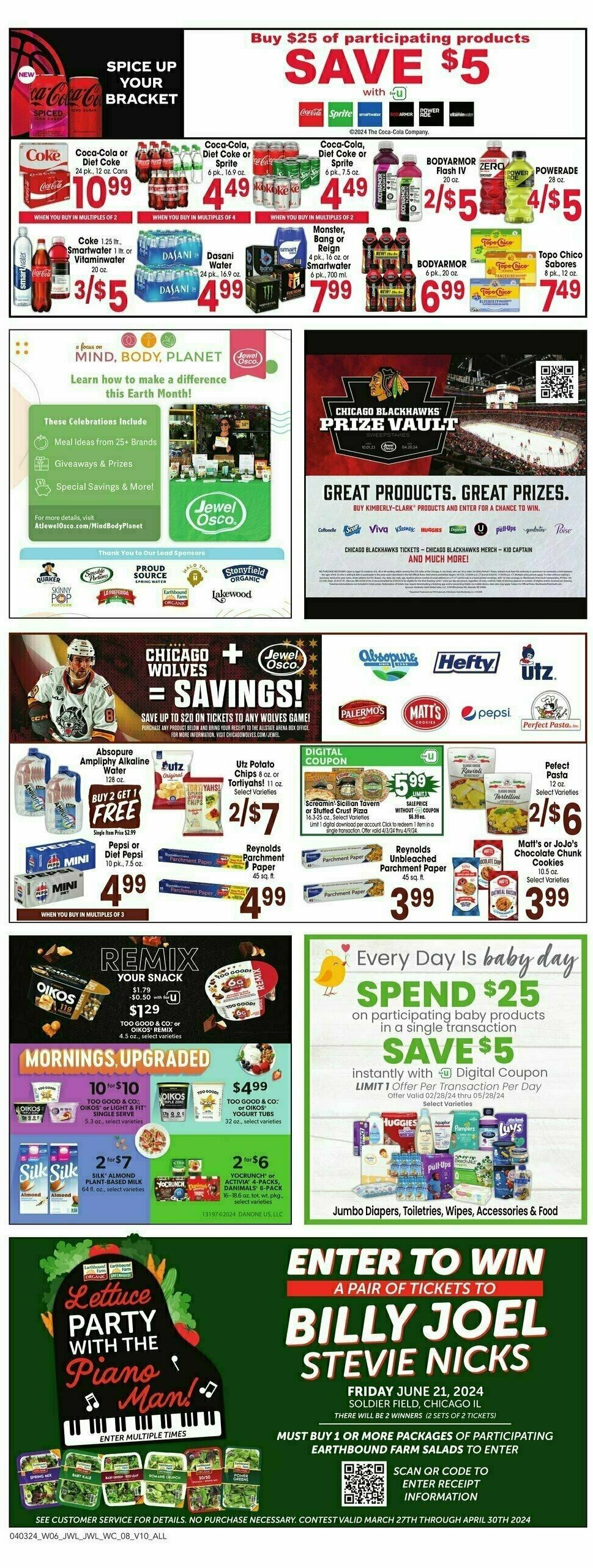 Jewel Osco Weekly Ad from April 3