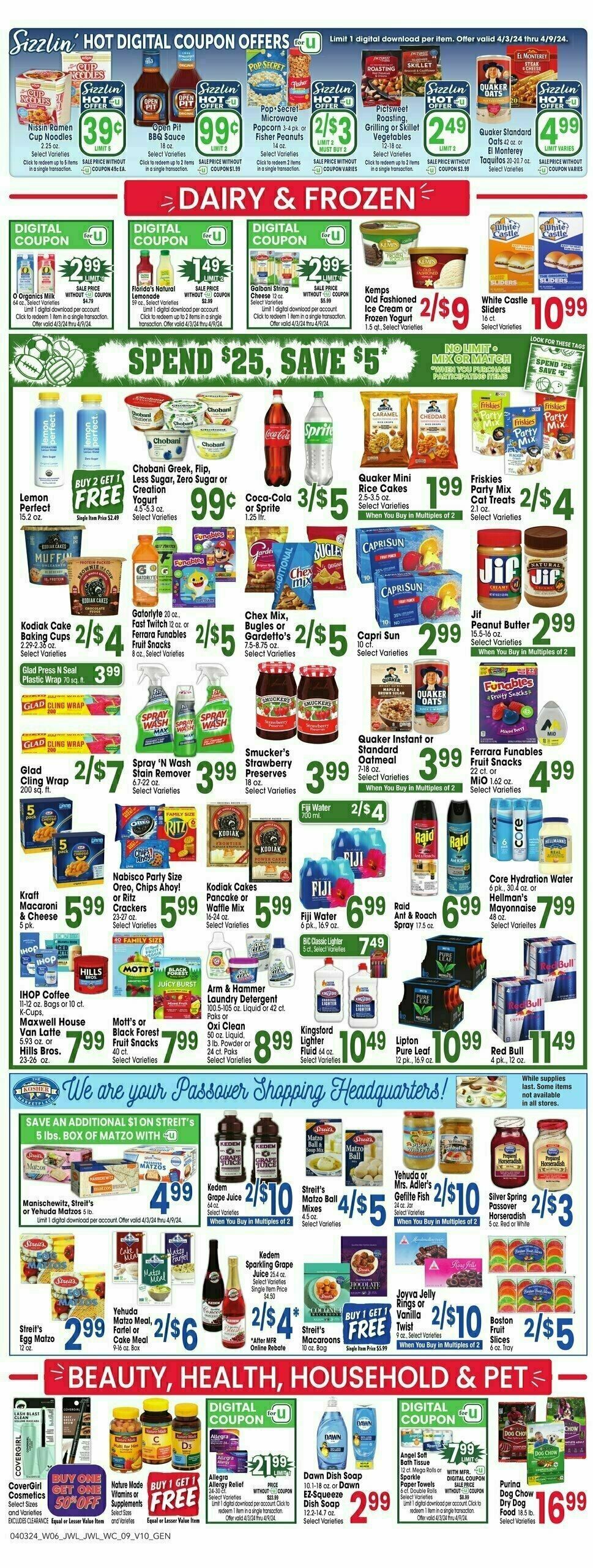 Jewel Osco Weekly Ad from April 3