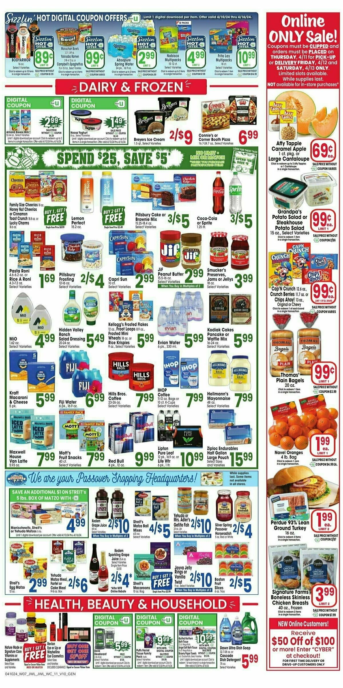 Jewel Osco Weekly Ad from April 10