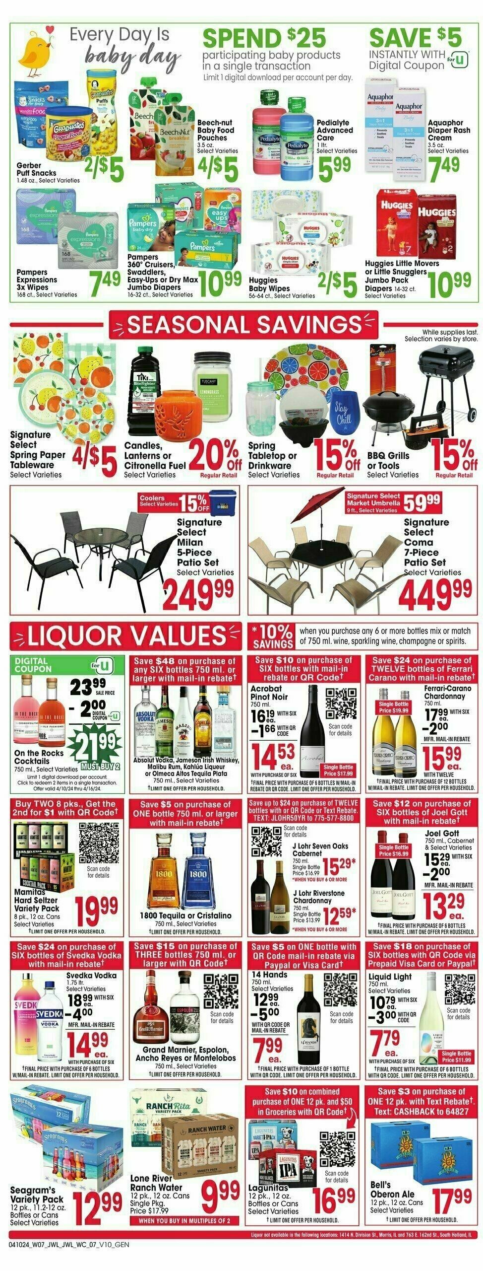 Jewel Osco Weekly Ad from April 10