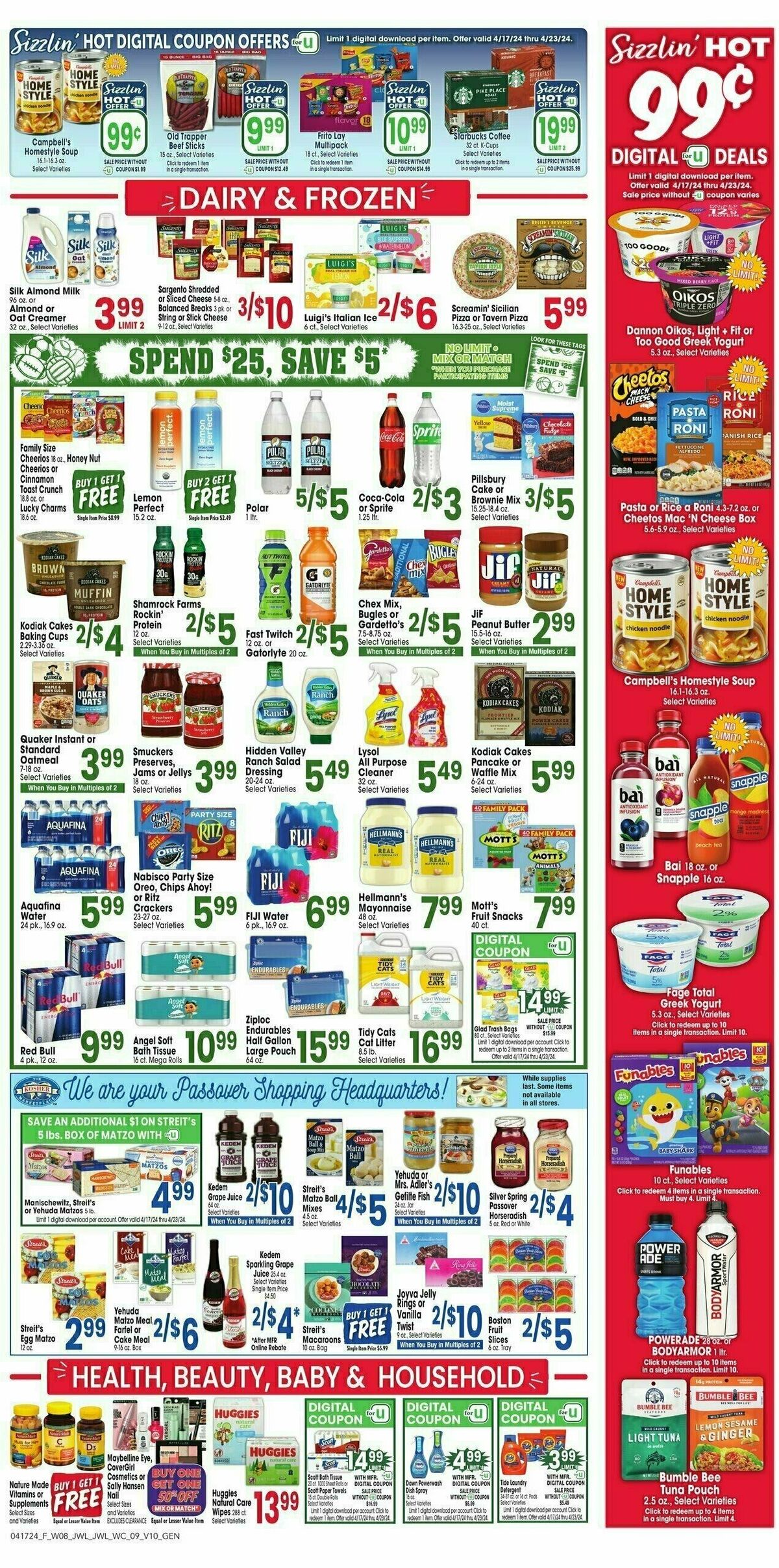 Jewel Osco Weekly Ad from April 17