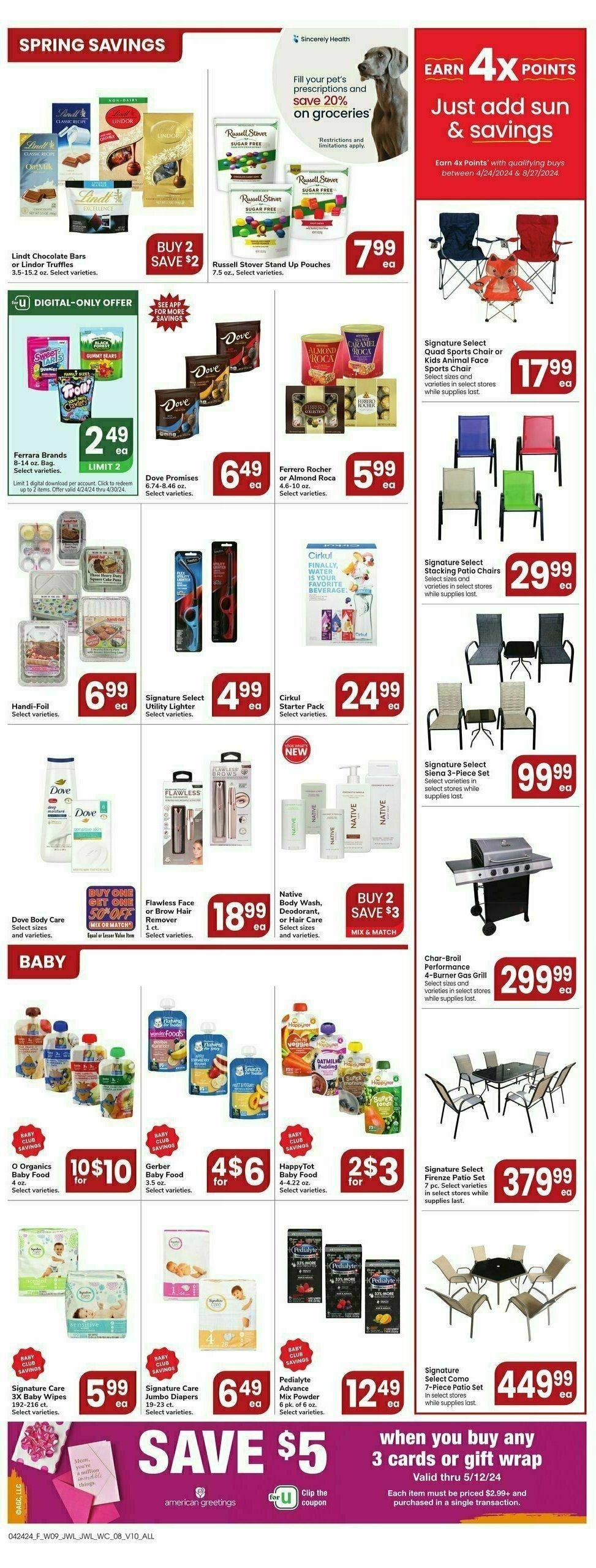 Jewel Osco Weekly Ad from April 24