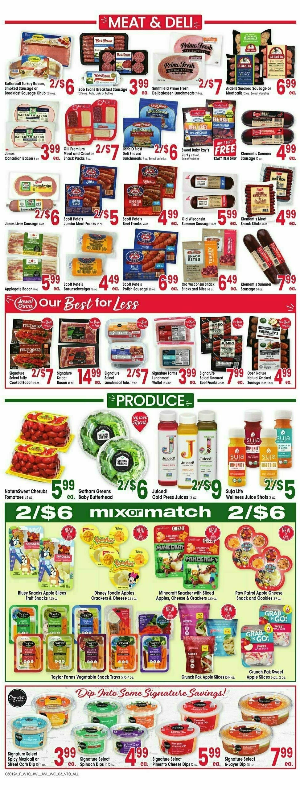 Jewel Osco Weekly Ad from May 1