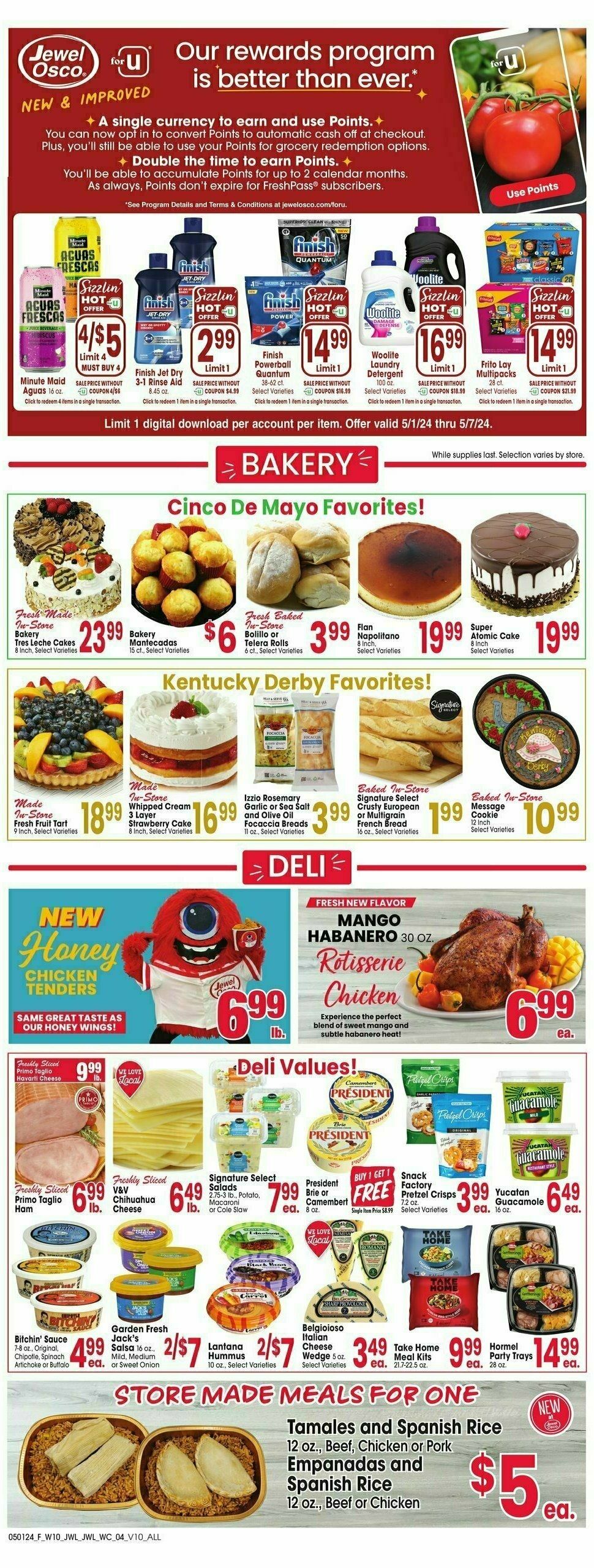 Jewel Osco Weekly Ad from May 1