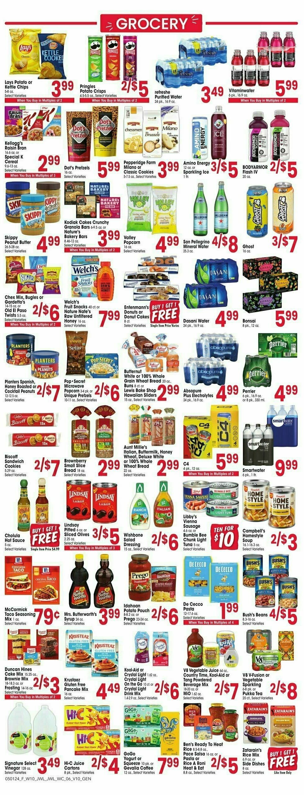 Jewel Osco Weekly Ad from May 1