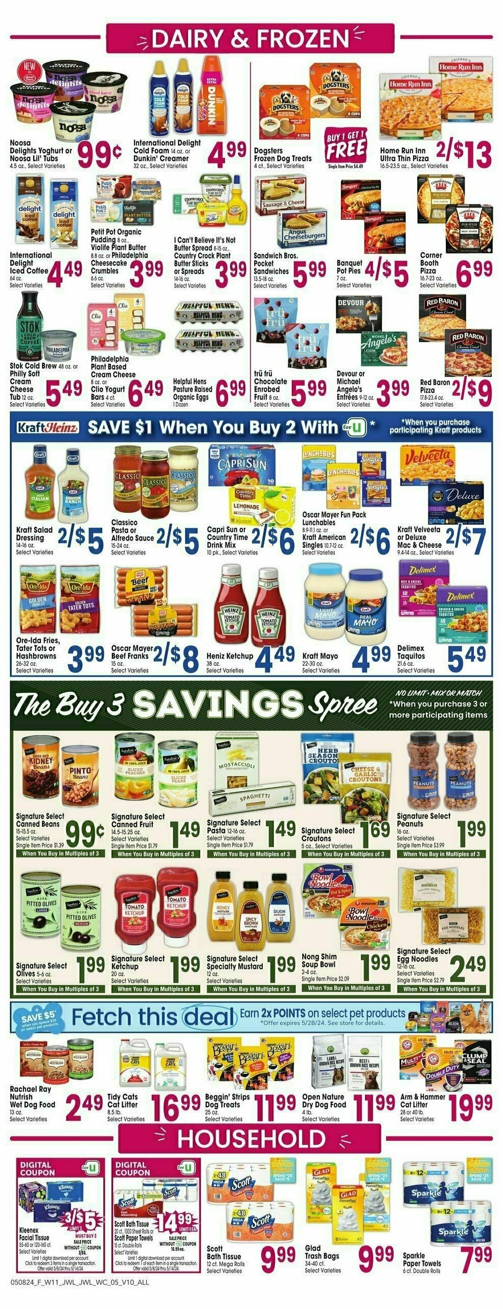 Jewel Osco Weekly Ad from May 8