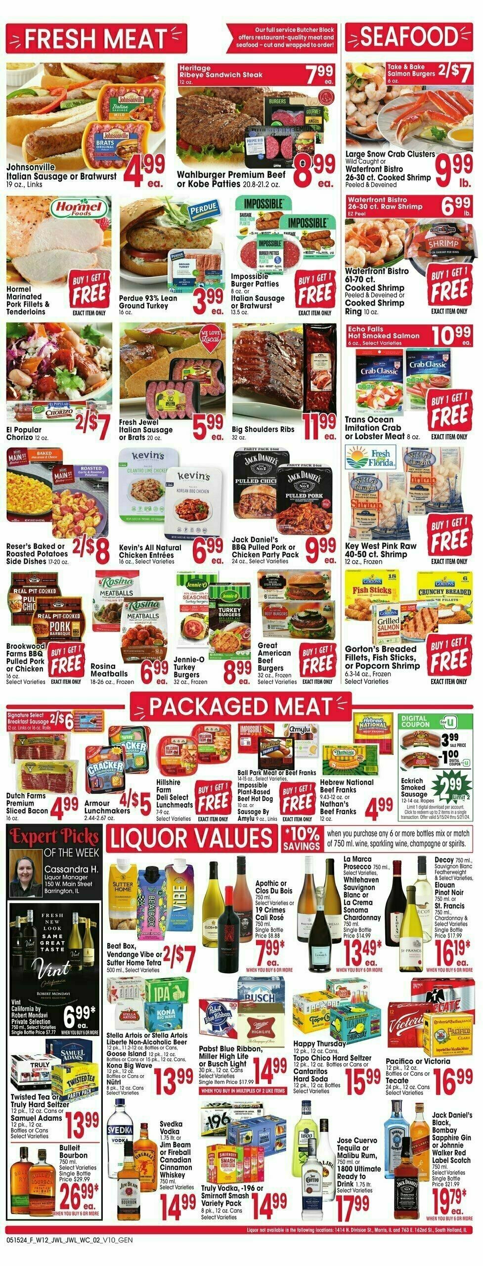 Jewel Osco Weekly Ad from May 15