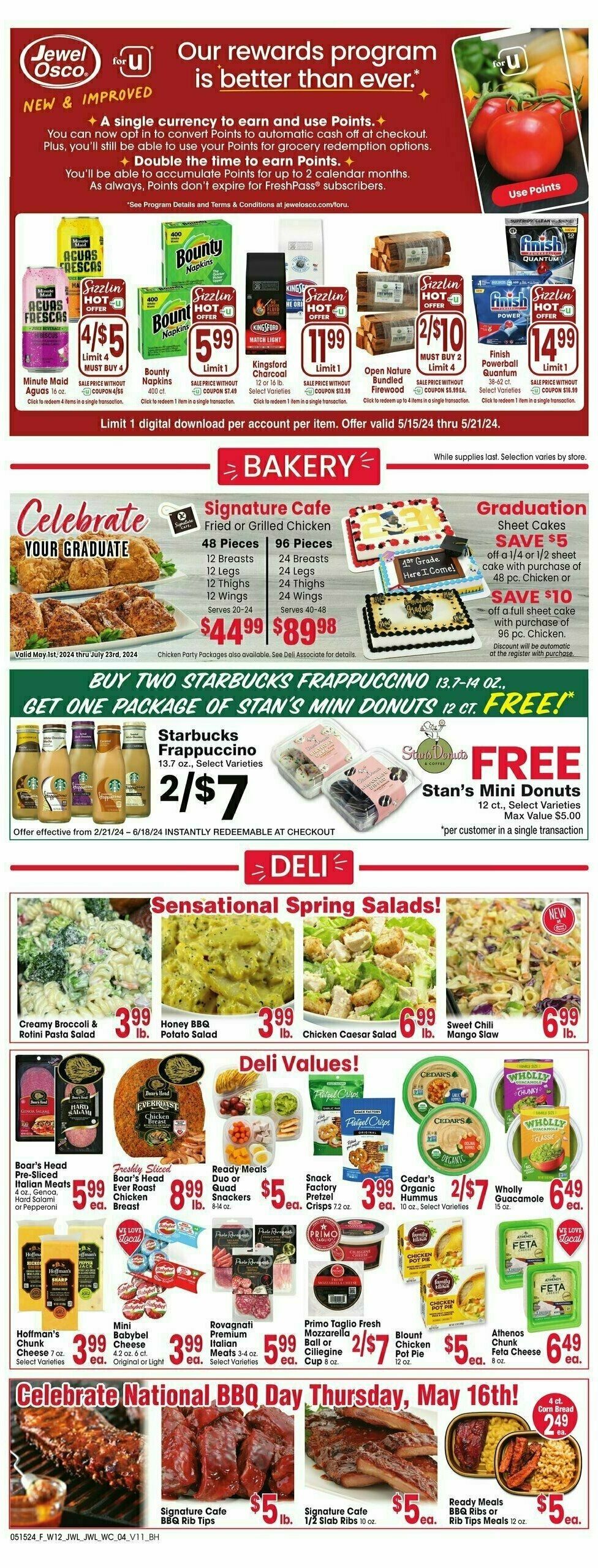 Jewel Osco Weekly Ad from May 15