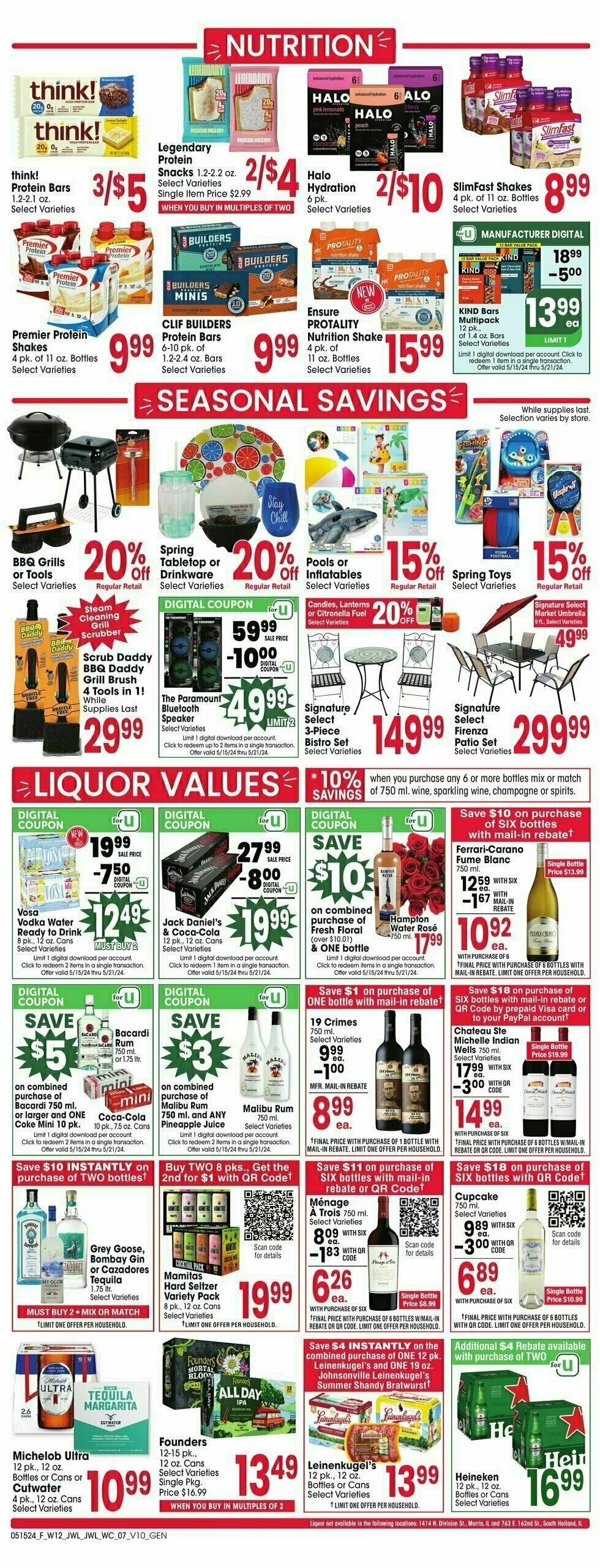 Jewel Osco Weekly Ad from May 15