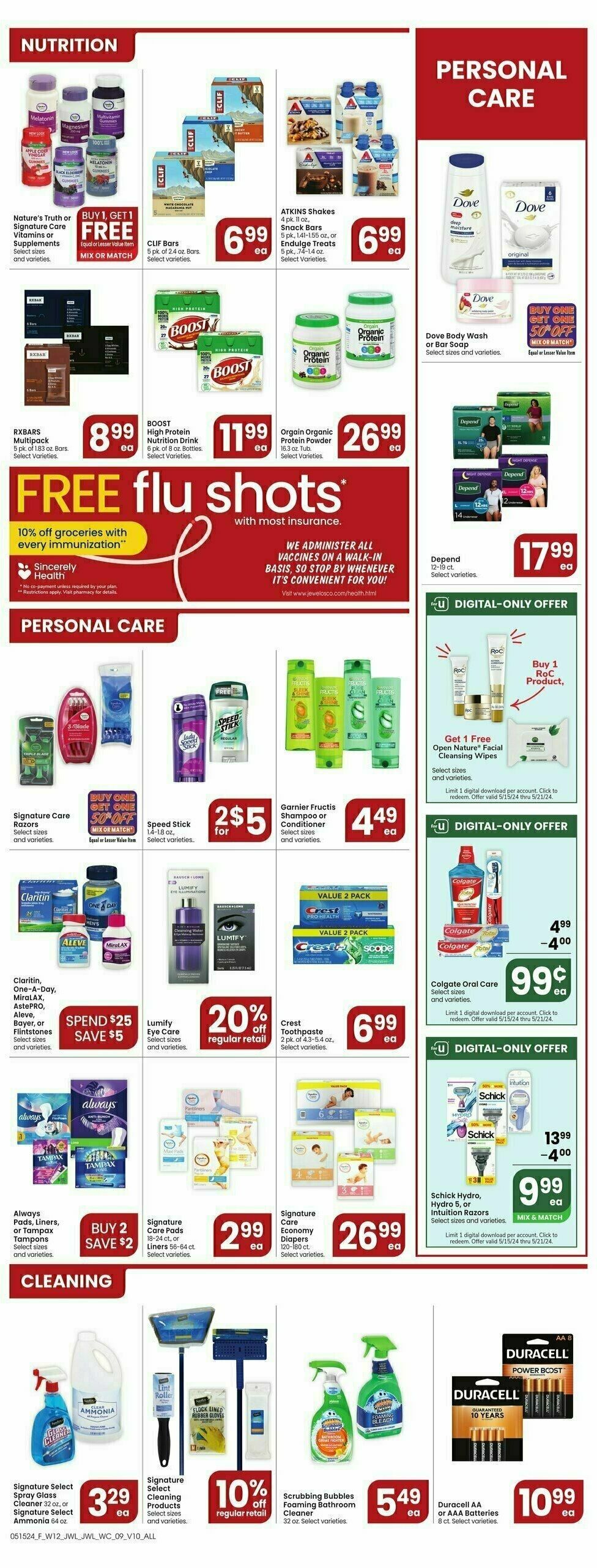 Jewel Osco Weekly Ad from May 15