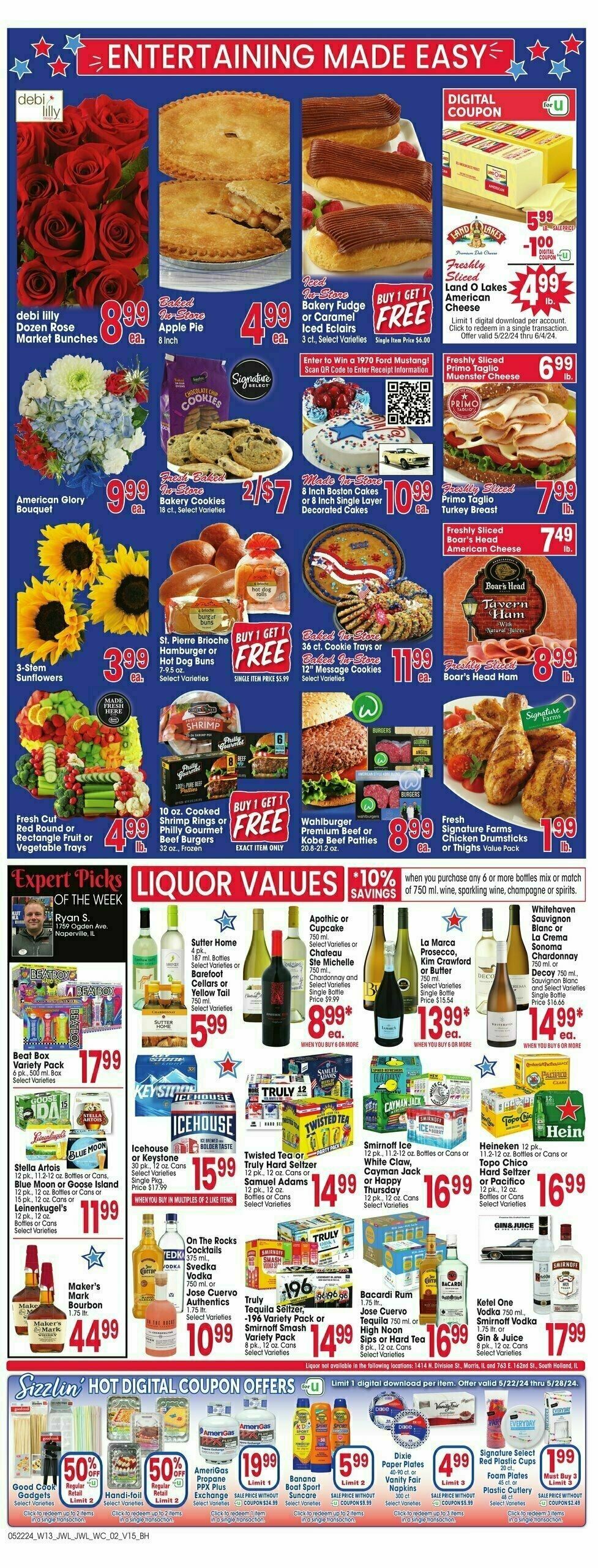 Jewel Osco Weekly Ad from May 22