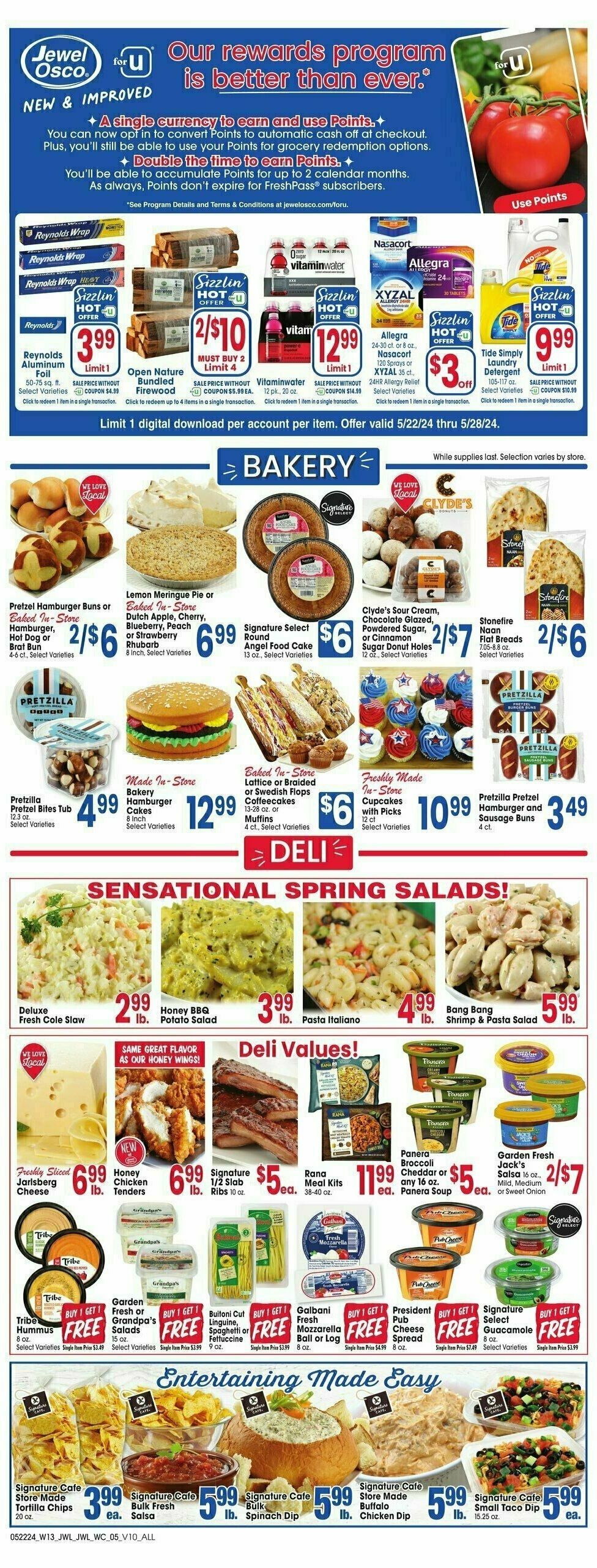 Jewel Osco Weekly Ad from May 22