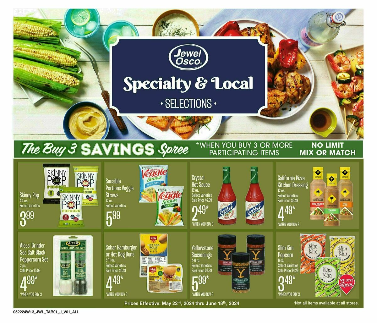 Jewel Osco Organics Guide Weekly Ad from May 22