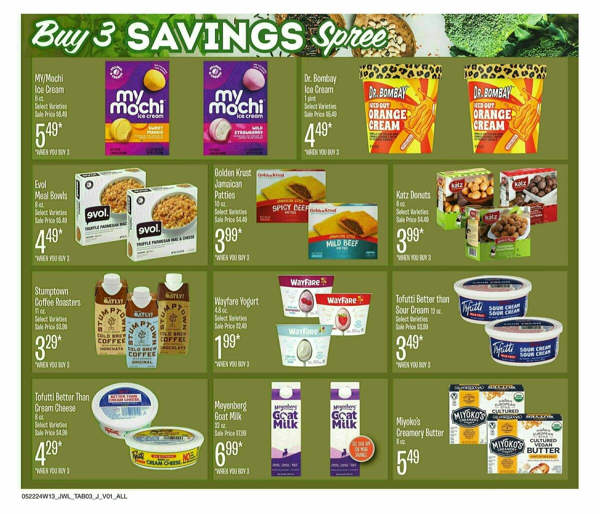 Jewel Osco Organics Guide Weekly Ad from May 22