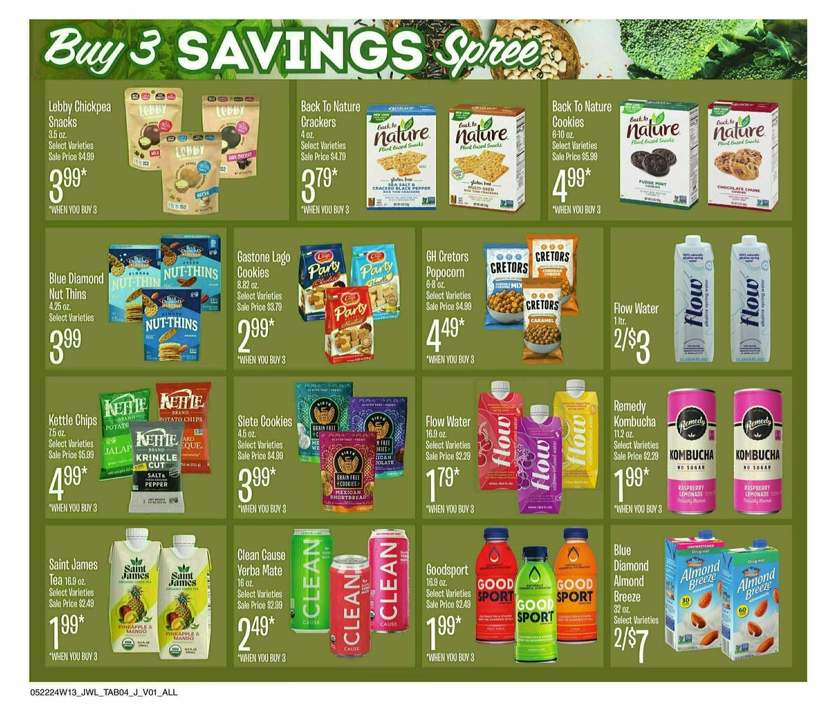 Jewel Osco Organics Guide Weekly Ad from May 22