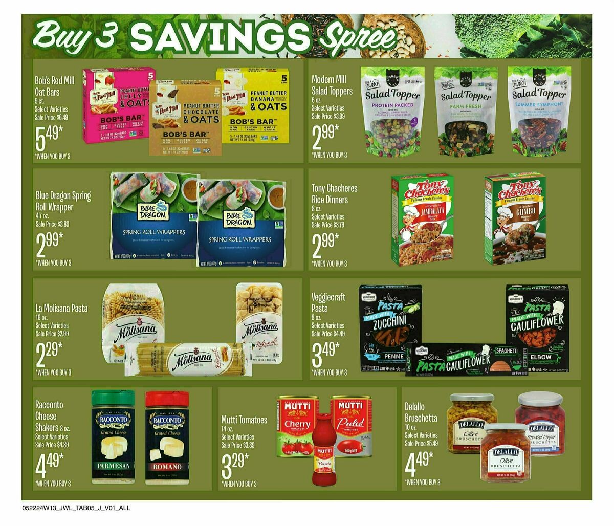 Jewel Osco Organics Guide Weekly Ad from May 22