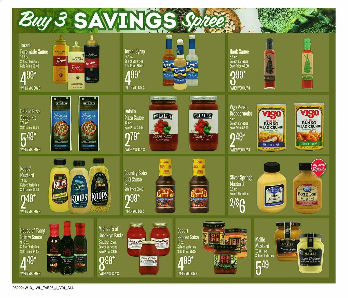 Jewel Osco Organics Guide Weekly Ad from May 22