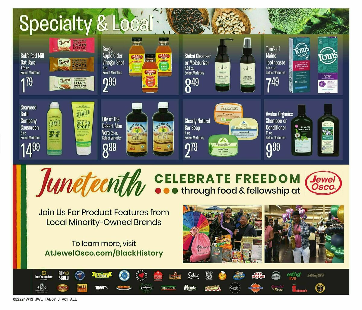 Jewel Osco Organics Guide Weekly Ad from May 22