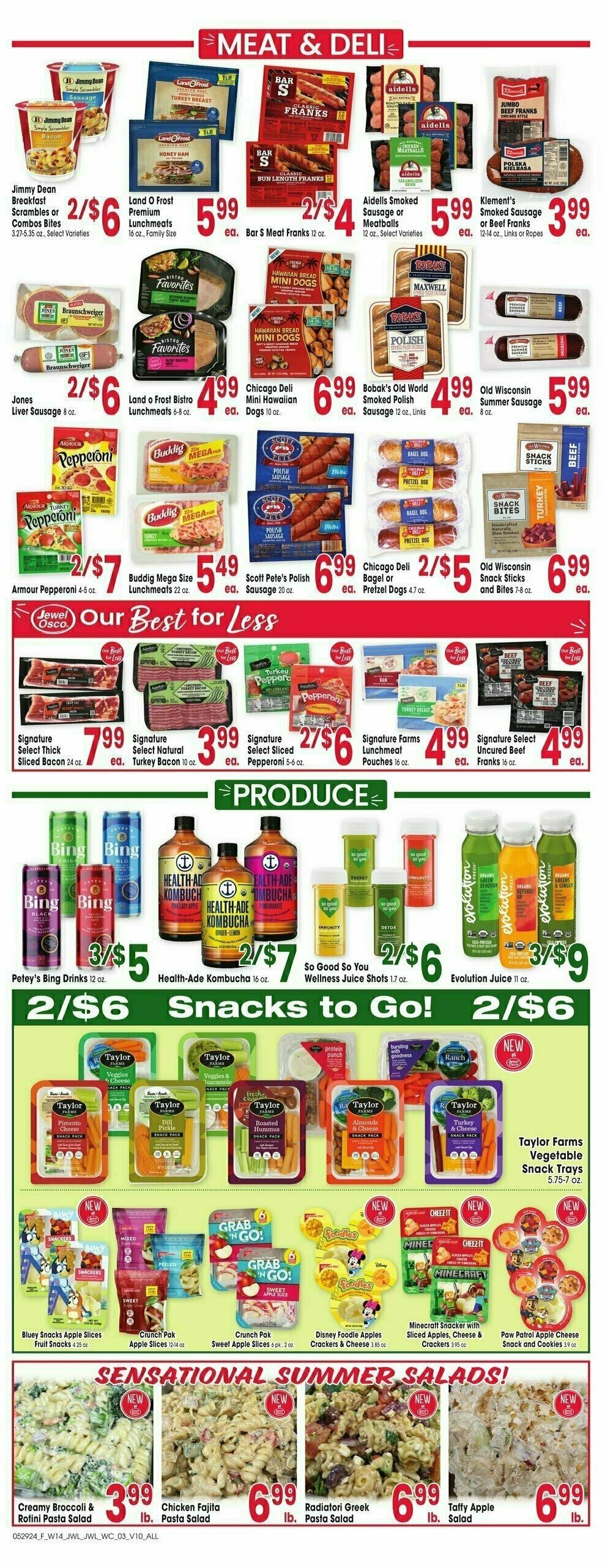 Jewel Osco Weekly Ad from May 29