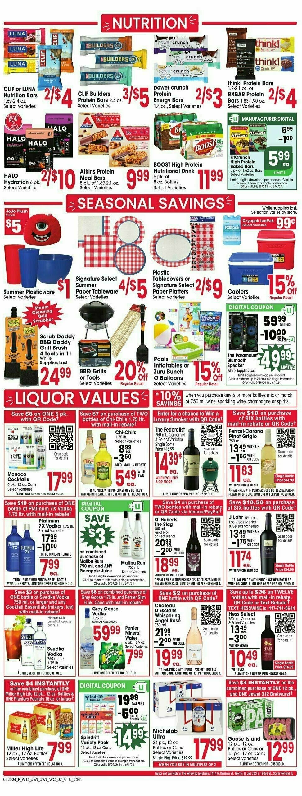 Jewel Osco Weekly Ad from May 29