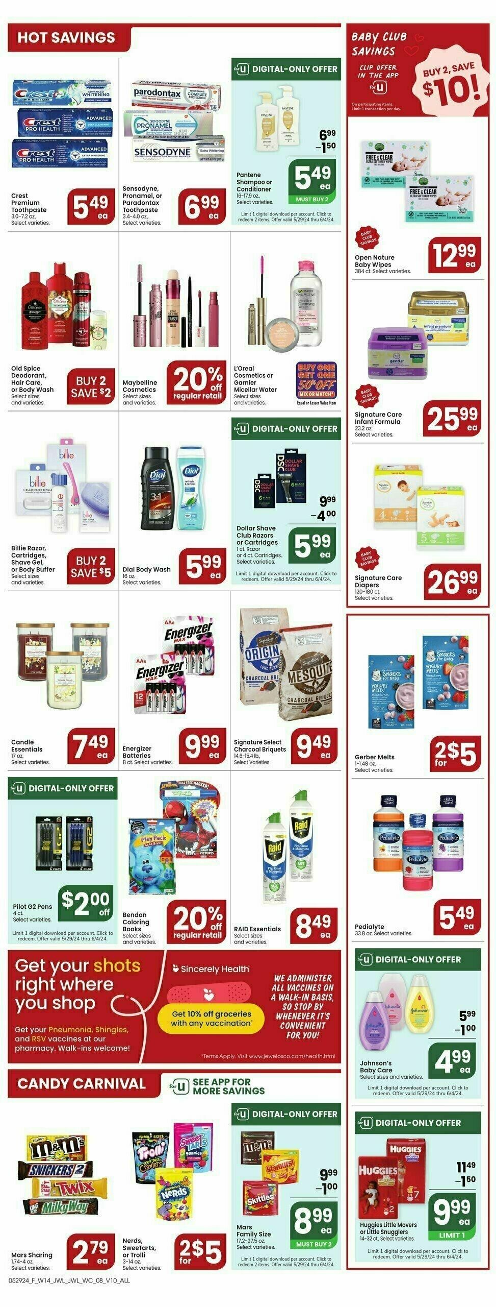 Jewel Osco Weekly Ad from May 29