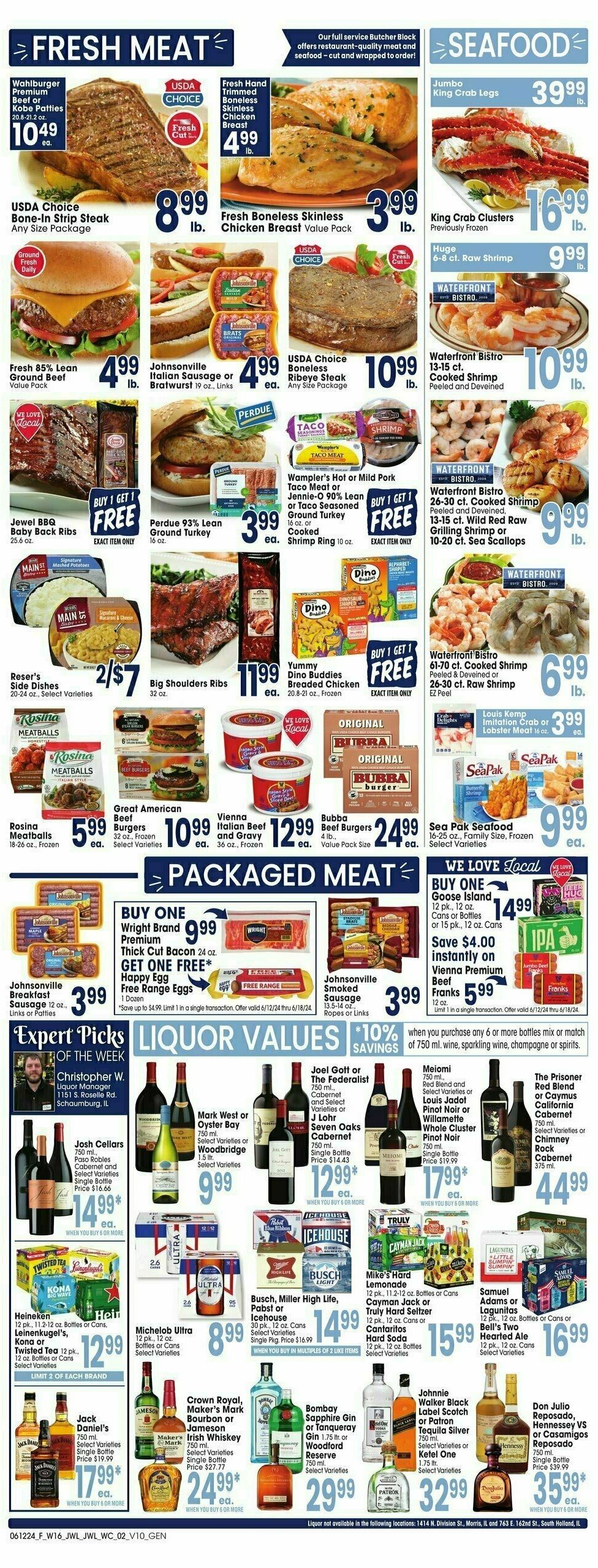 Jewel Osco Weekly Ad from June 12