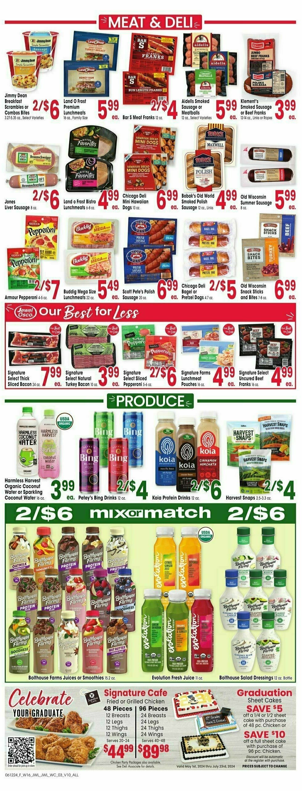 Jewel Osco Weekly Ad from June 12