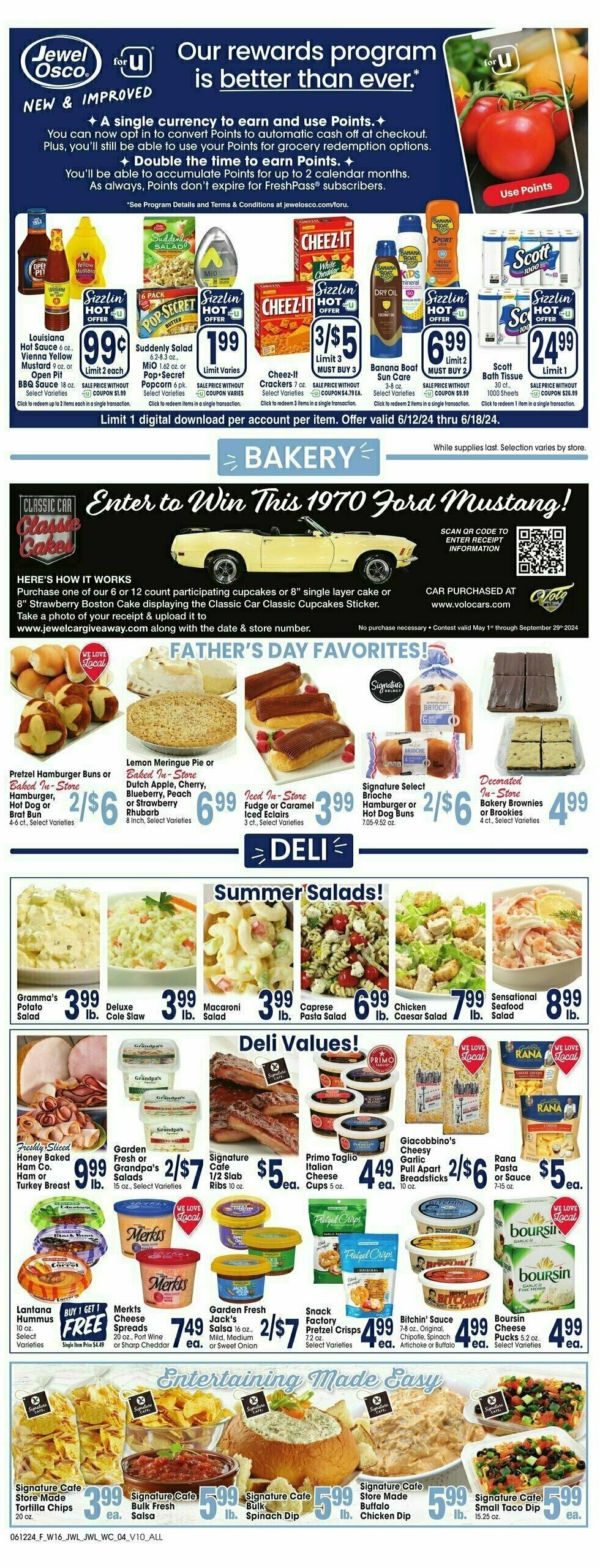 Jewel Osco Weekly Ad from June 12