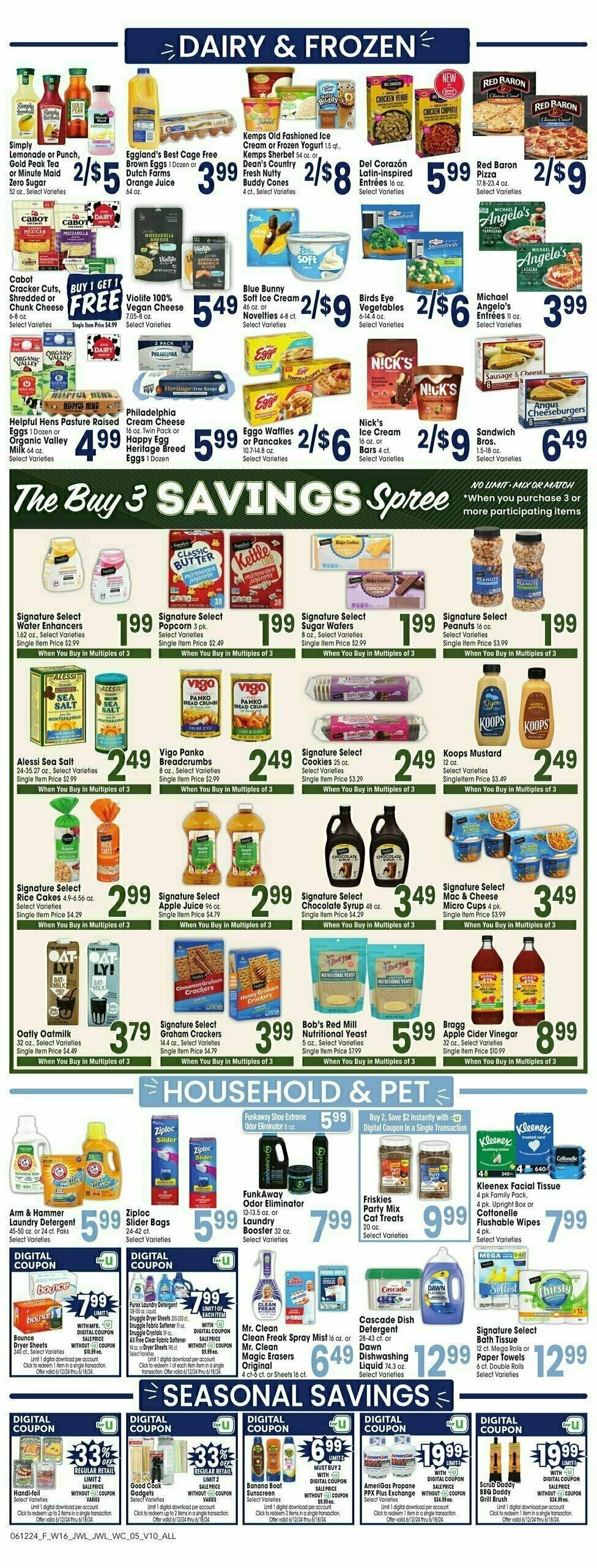 Jewel Osco Weekly Ad from June 12