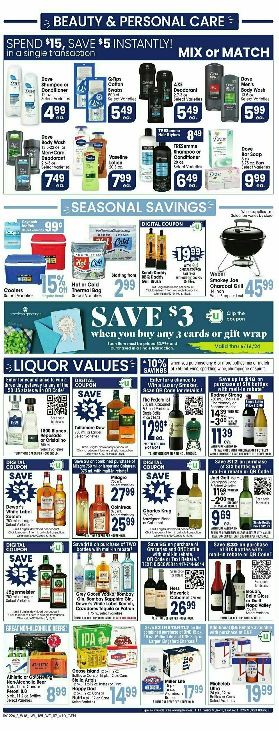 Jewel Osco Weekly Ad from June 12