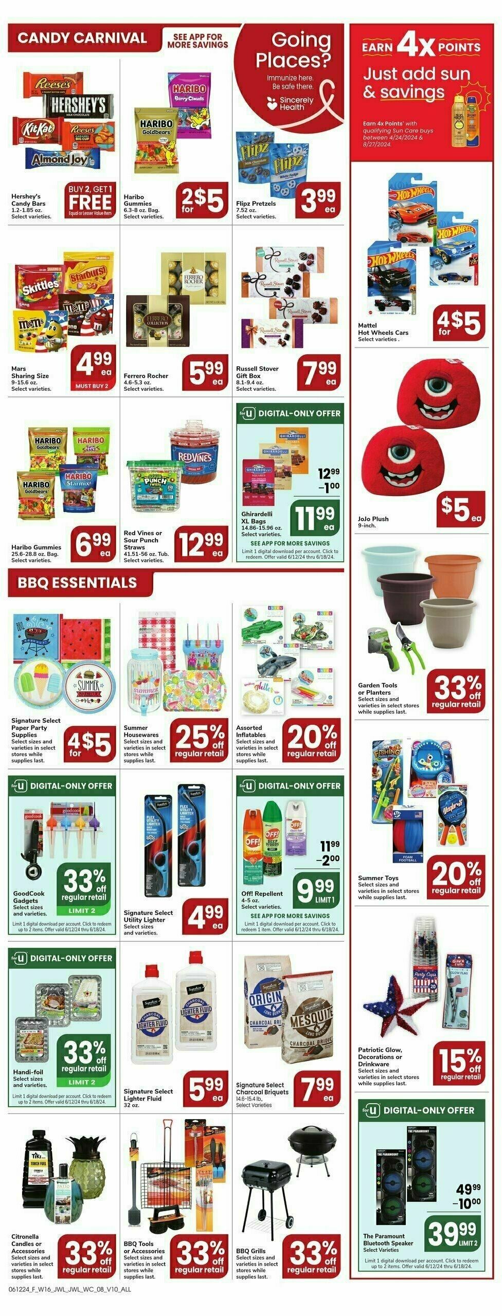 Jewel Osco Weekly Ad from June 12