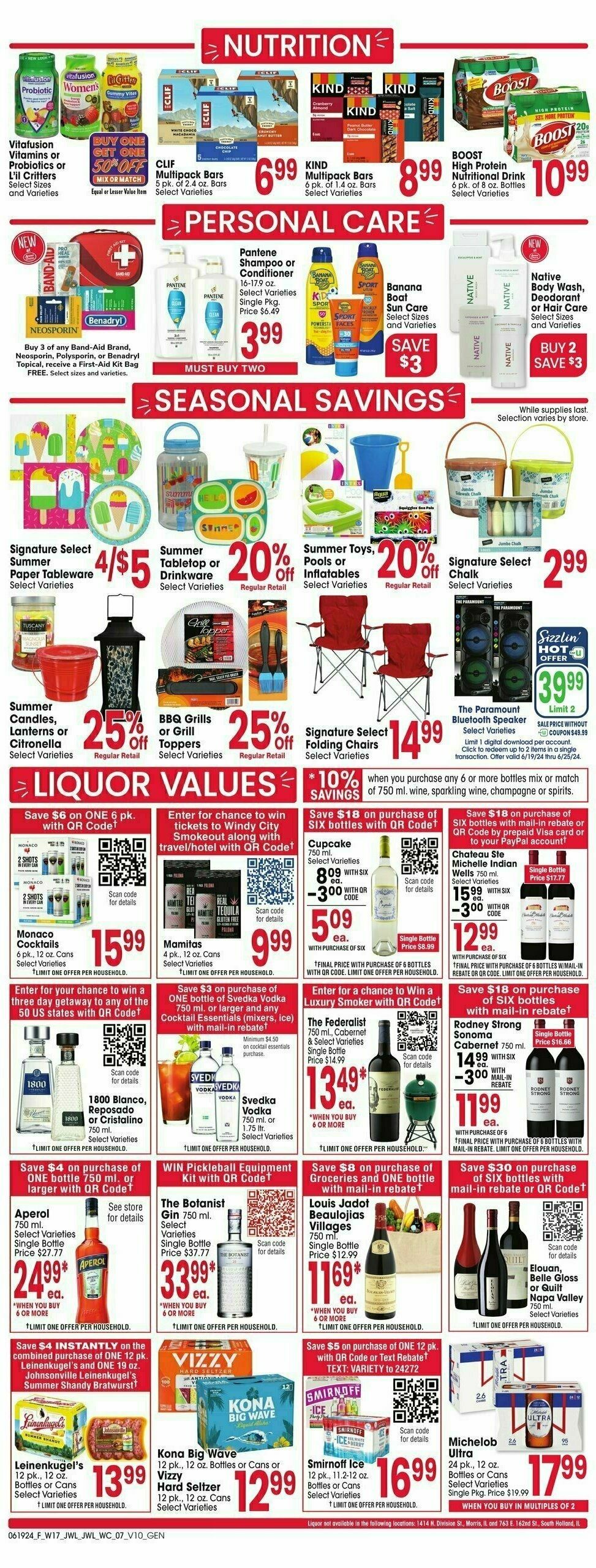 Jewel Osco Weekly Ad from June 19