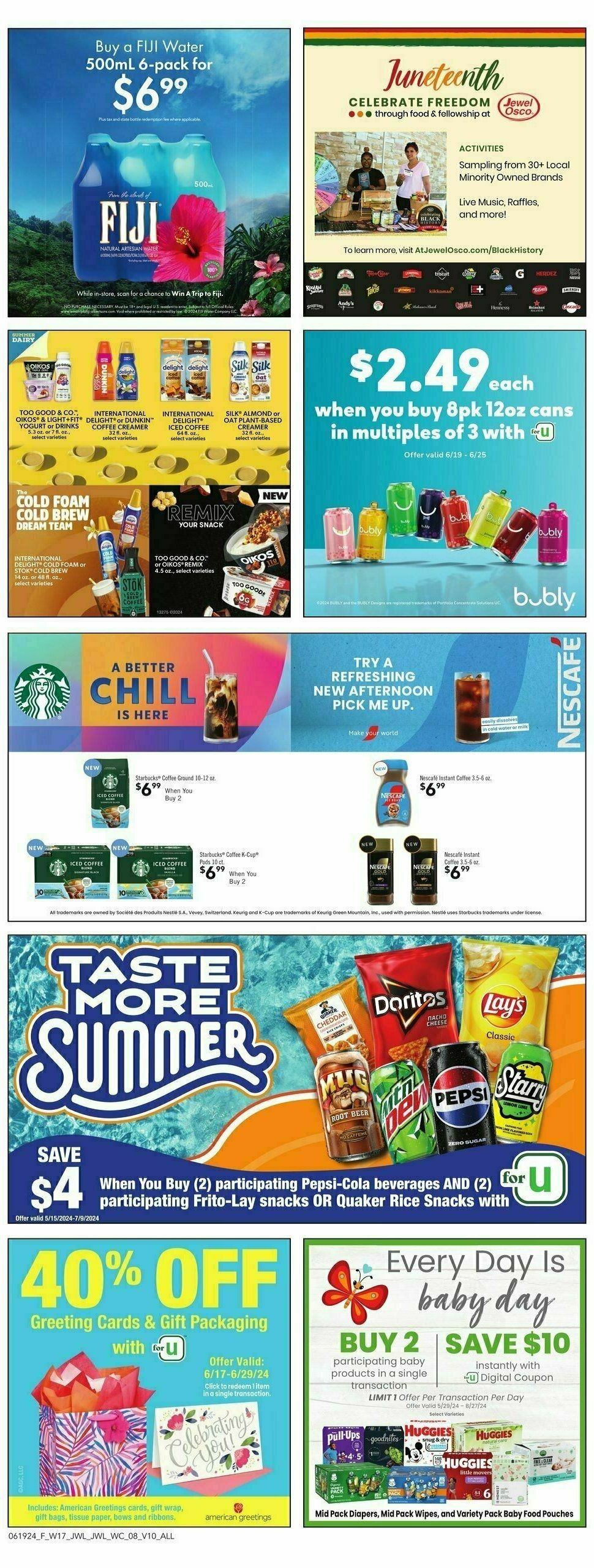 Jewel Osco Weekly Ad from June 19