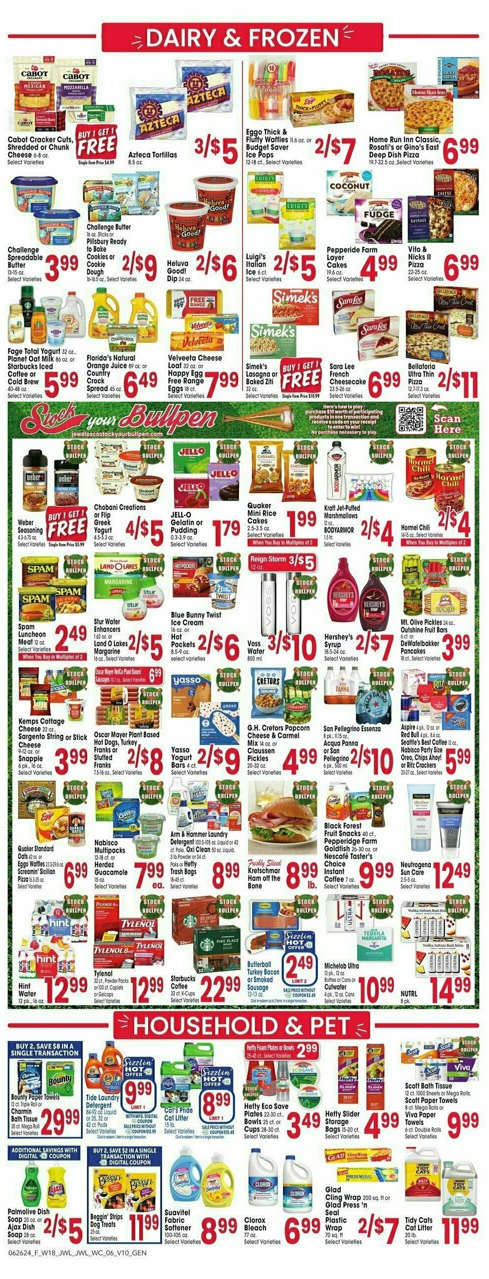 Jewel Osco Weekly Ad from June 26