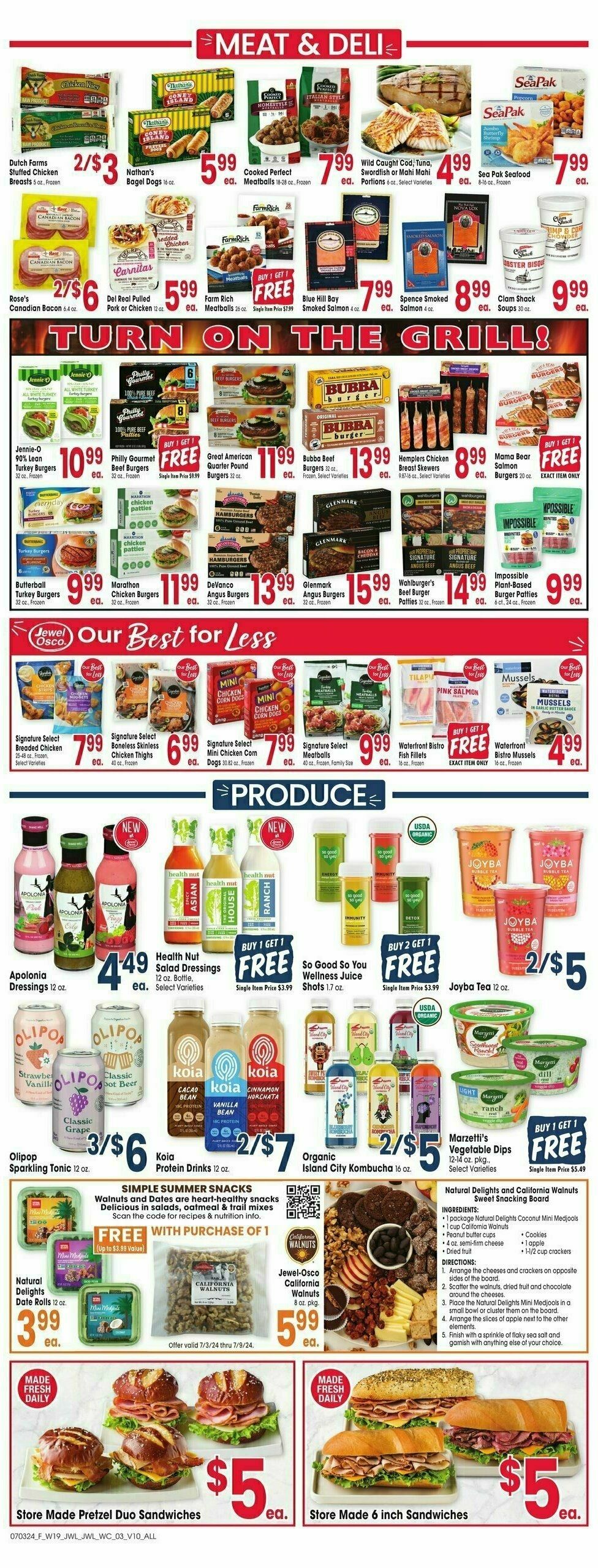 Jewel Osco Weekly Ad from July 3